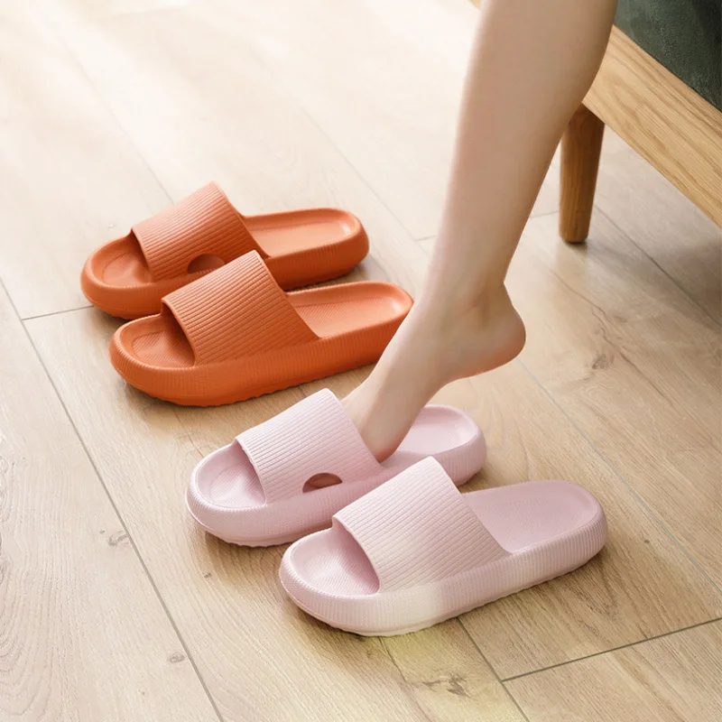 

Unisex Summer Striped Slippers Men Beach Slippers Men/Women Slides Hot Flip Flops Non-slip Bathroom Sandals Ladies Size 36-47