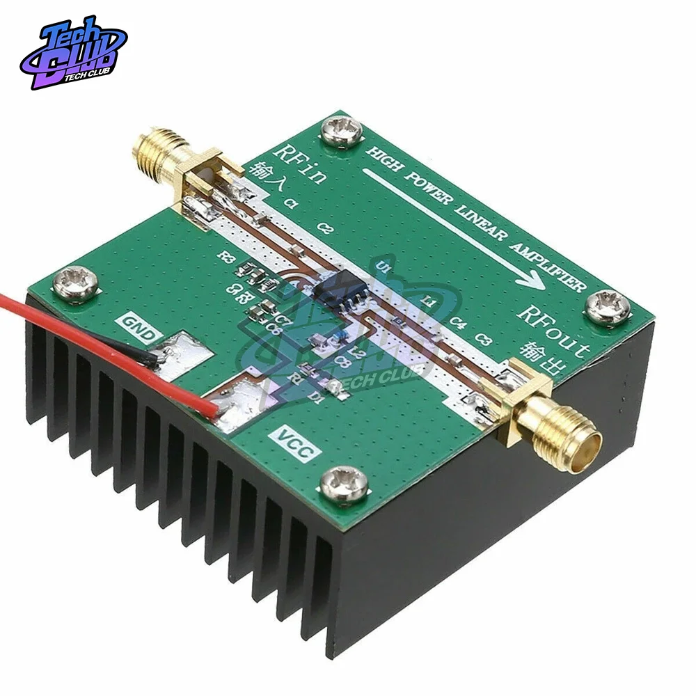 RF2126 400MHZ 2700MHZ широкополосная RF Мощность усилитель 2 4 ГГц 1 Вт светодиодные лампы