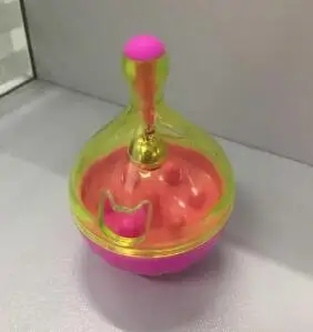 Pink Tumbler Кошачьи кормушки, мяч, Интерактивная игрушка для питомцев, стакан, яйцо, умнее, кошки, собаки, игрушки для игры, лакомство, мячик, встряхивание для собак, увеличивает 30 - Цвет: Pink Tumbler