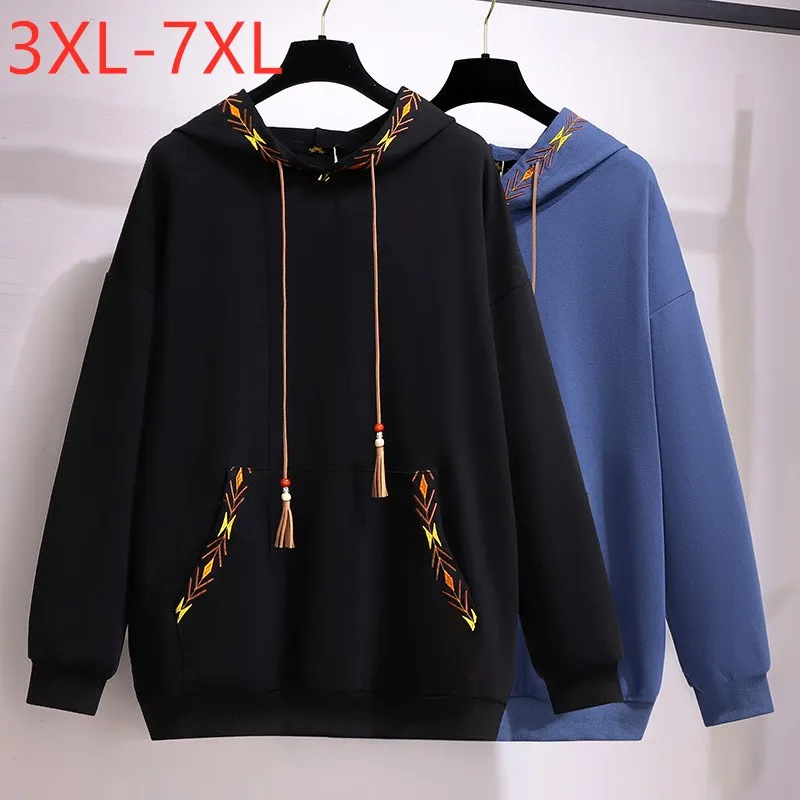 

Женский свитшот с длинным рукавом, размеры до 7XL