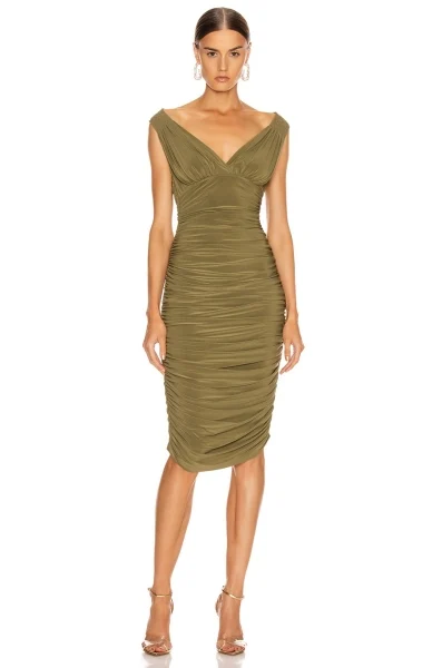 

Женское атласное платье без рукавов CY, летнее платье с v-образным вырезом, платье-пачка со складками