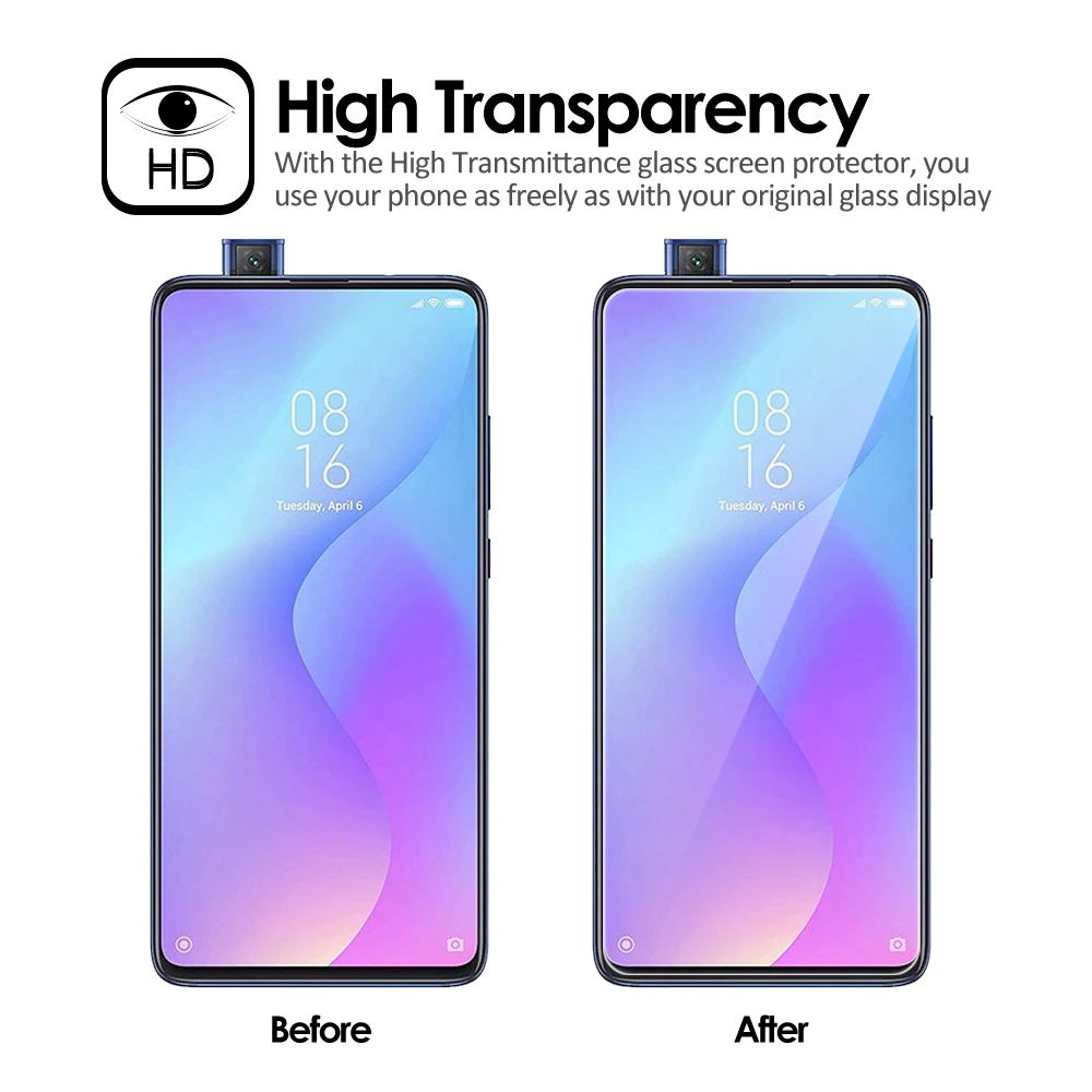 4 шт./упаковка Защитная пленка для экрана Xiaomi MI 9T Pro | Мобильные телефоны и