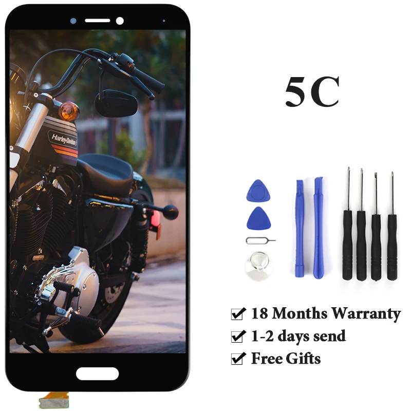 

Сборка без битых пикселей, замена 5,15 дюйма, лучшее качество oem для Mi 5C, ЖК-дисплей с сенсорным экраном для мобильный телефон, дисплей