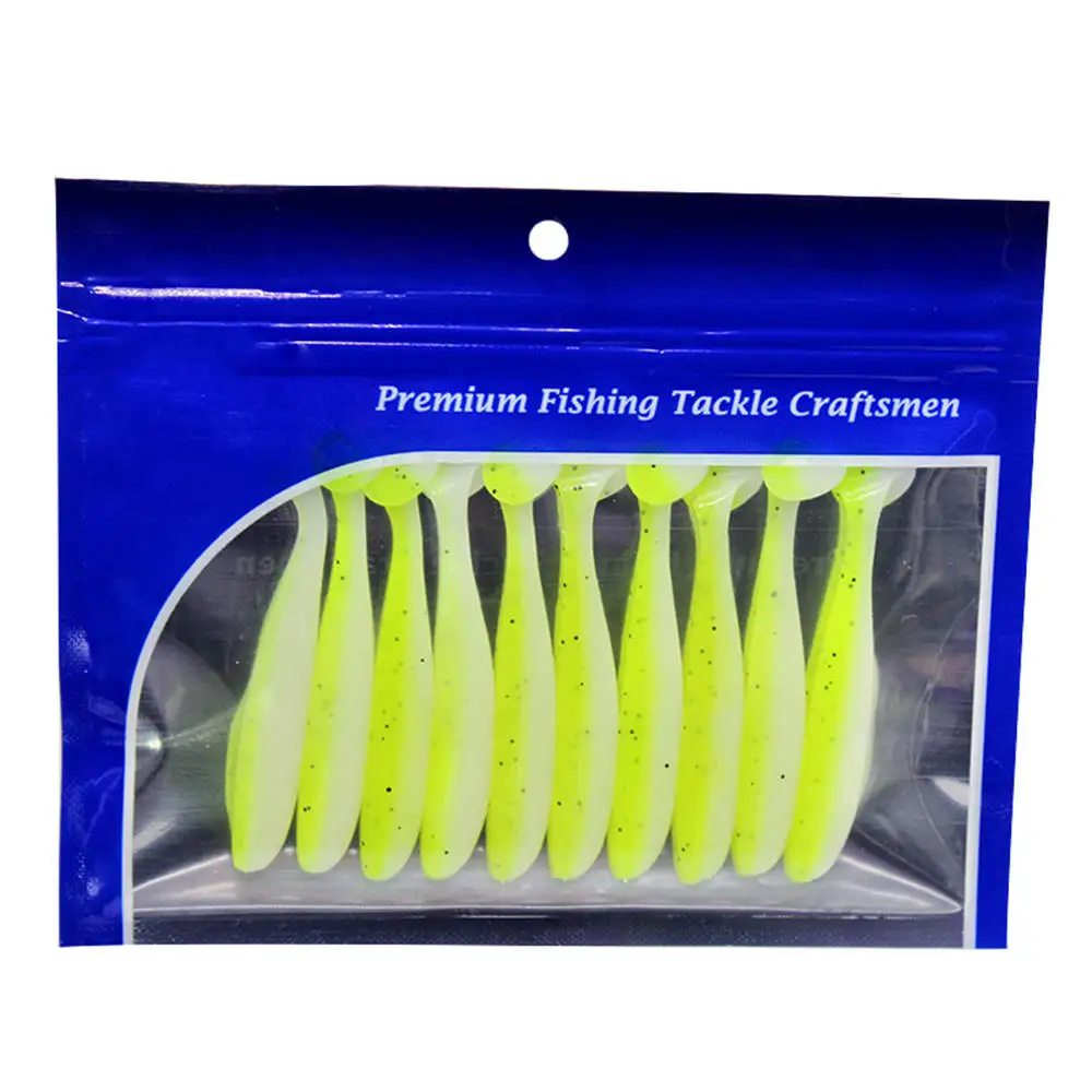 

10pcs 7cm Artificial Fishing Bait Vivid Worm Soft Lures Silicone Pesca Fishing Wobblers Fishing Tackle Lures