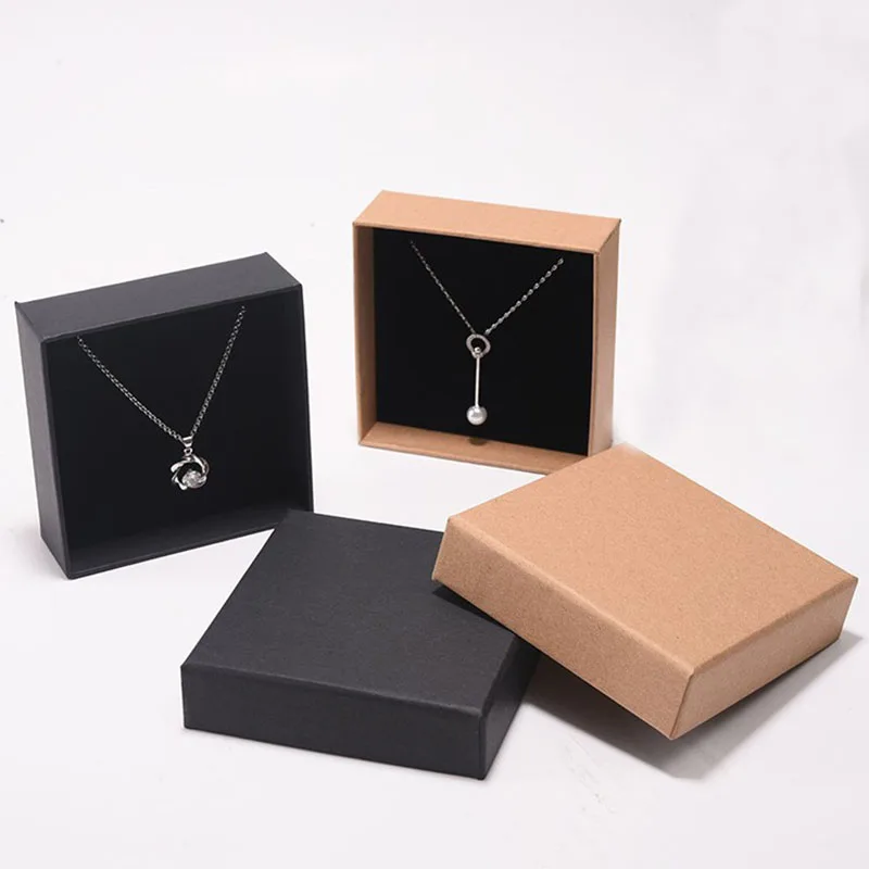 Квадратный органайзер для ювелирных изделий коробка помолвки 9*9*3 5 см 30cs/Лот