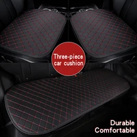 pu leather car seat cover universal auto interior car front rear back cushion protector four season interior accessories