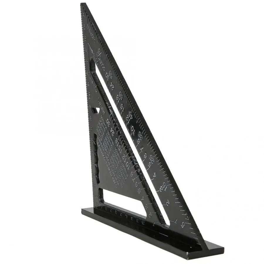 7 дюймовый Метрическая Алюминий сплав черного окисления кровельные Треугольники