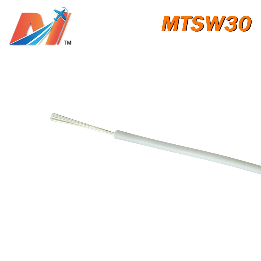 Maytech распродажа (1 метр) Мощный кремниевый провод AWG30 белый цвет|Силовая установка|