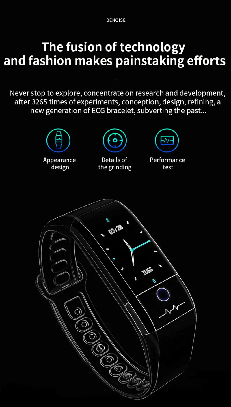 X1 Спортивные Bluetooth мужские смарт-браслет PPG+ ECG часы кровяное давление Пульс IP67 Водонепроницаемый фитнес-трекер Smartwatch