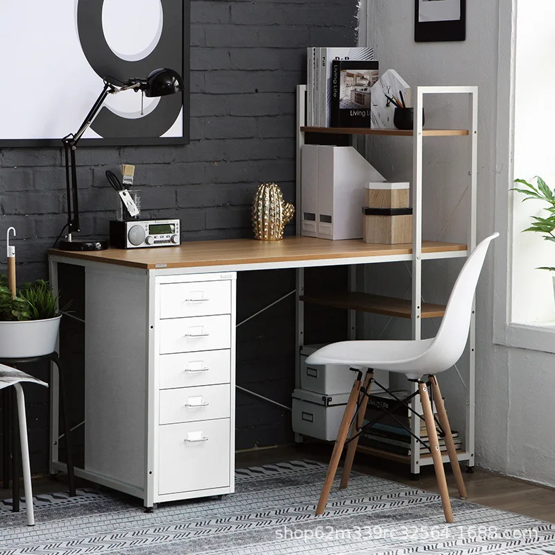 

European-style Office Computer Desk Desktop Laptop Rack Home Study Durable Simple Practical Student Writing Desk Computer Desk
