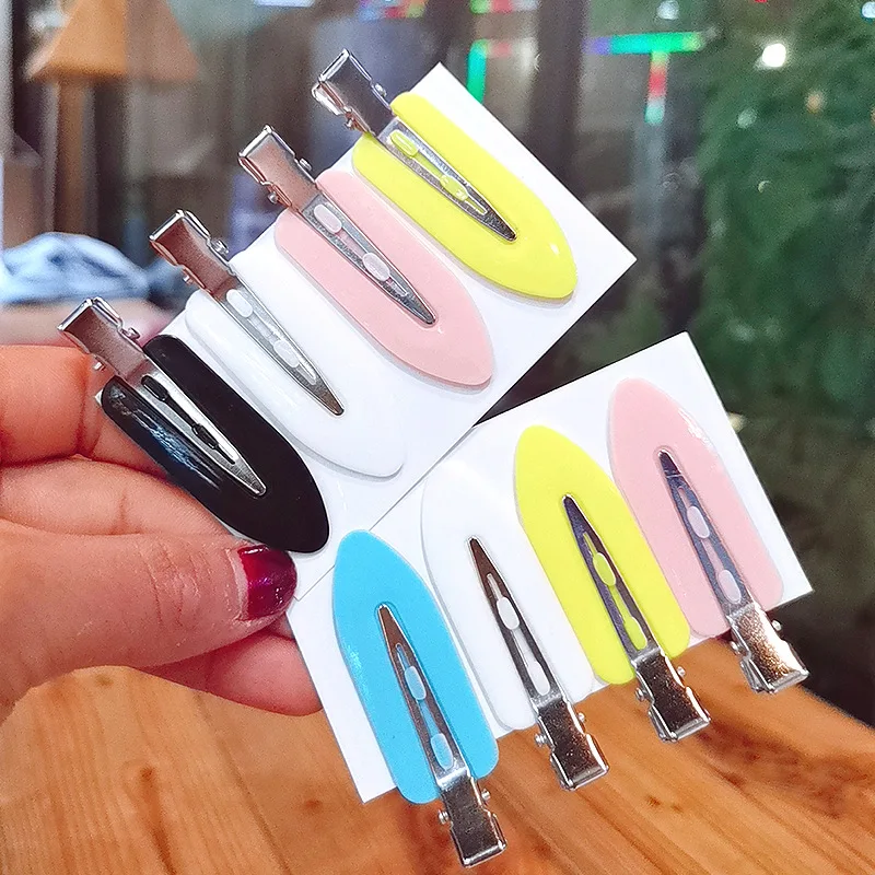 Женская заколка для волос простая из смолы макияжа 4 шт. |