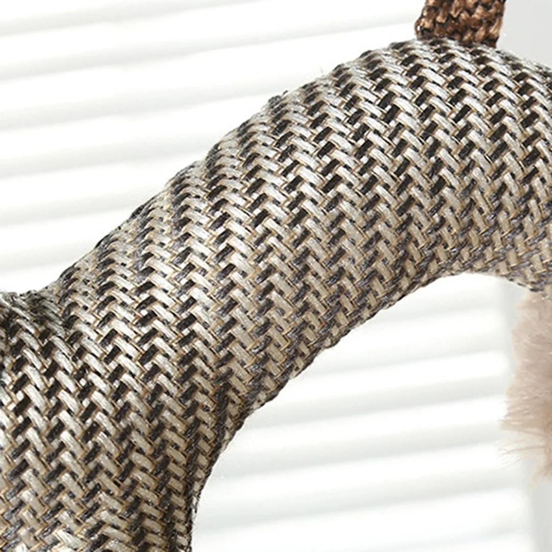 

Bite Resistant Linen Puppy Dog Chew Toy Squeaky Elephant Horse Shape Pet Toys for Small Medium Dogs French Bulldog Accessories