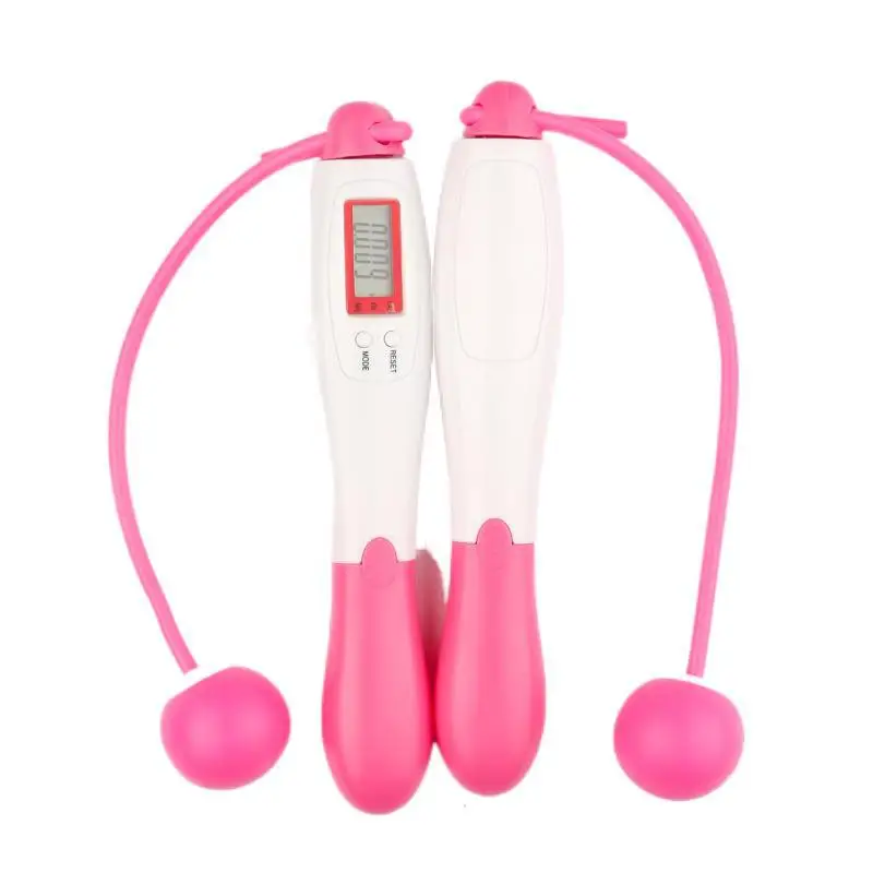 

Fitness Exercise Adult Shaping Slimming Cordless Electronic Count Jump Rope In The Test Fitness Record Calorie Weight 07JW375