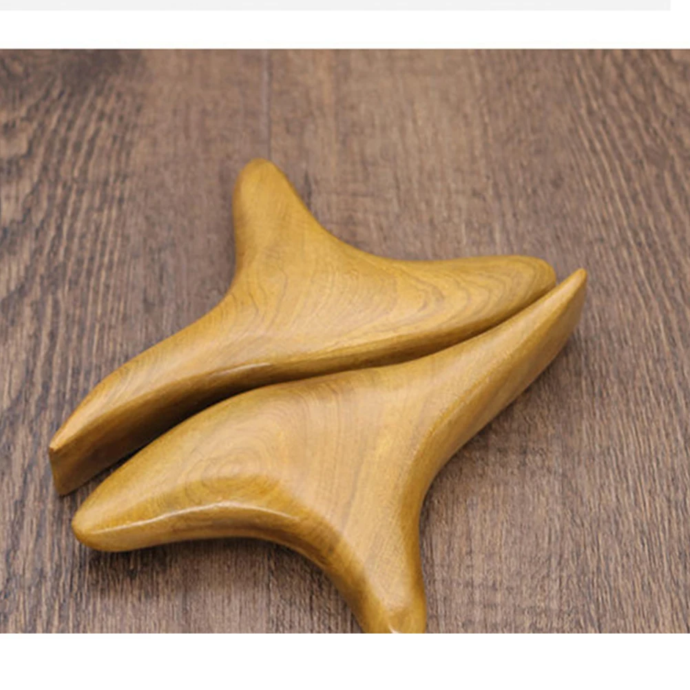 Пластина Для Массажа Гуаша из натурального дерева массажная пластина в форме