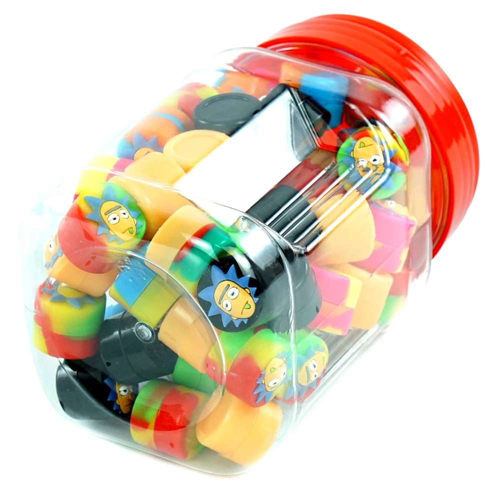 60 шт. емкости для хранения 2 мл силиконовая восковая емкость антипригарные