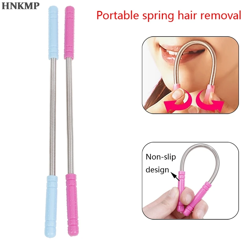 

1 Pcs Facial Hair Remover Depilador Facial Facial Remover Spring Smooth Face Hair Remover Removal Stick Epilator