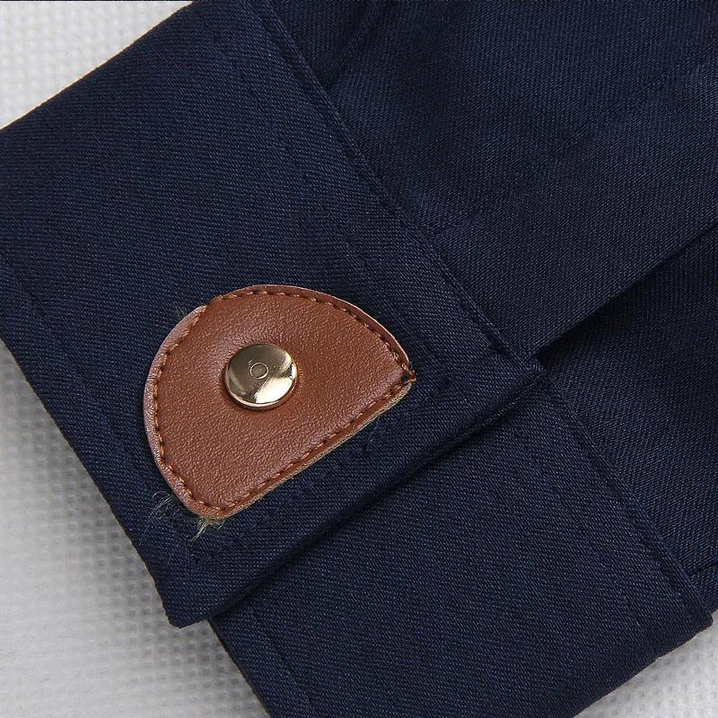 

Fashion men's long sleeves solid color button ultra thin lapel shirt top men's wear