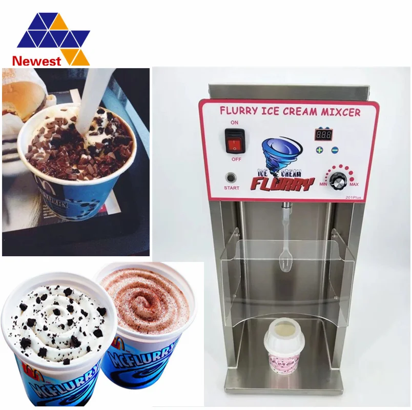 Миксер Blizzard/машина для изготовления мороженого flurry/Коммерческая Машина