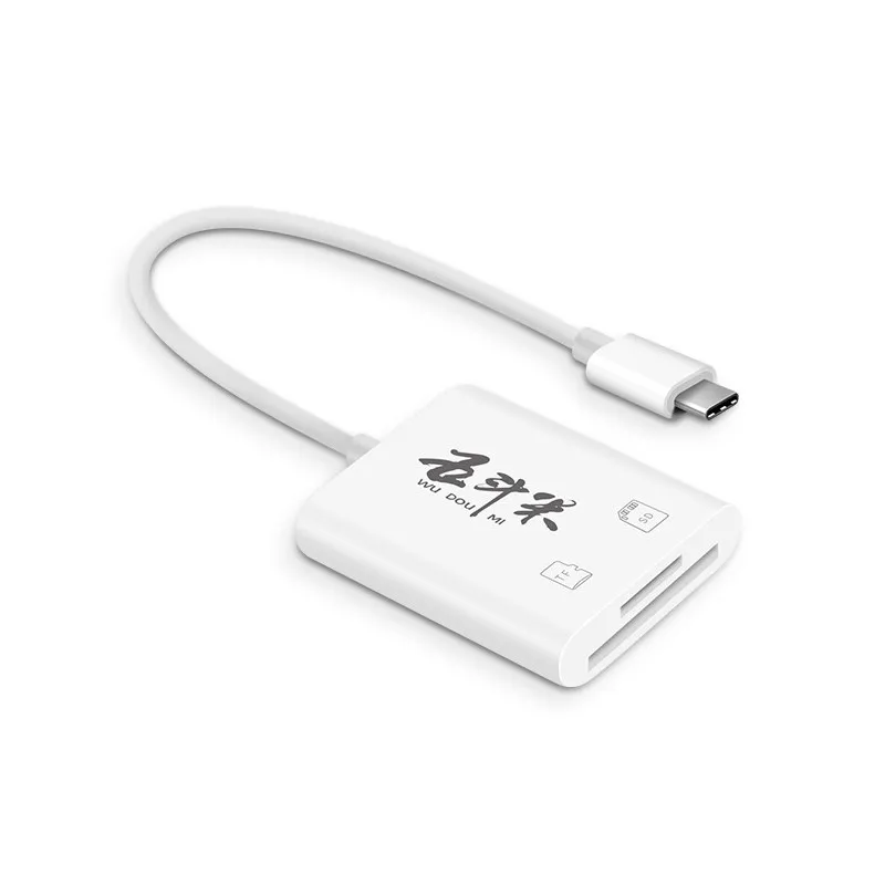 Multi-function Card Reader Two-In-One SD/TF Card USB/Android/micro Card Reader Suitable For Computer Mobile Phone Camera