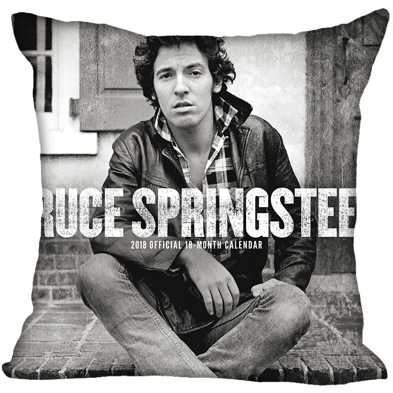 

New Arrival Bruce Springste Pillowcase Wedding Decorative Pillow Case Customize Gift For Pillow Cover 35X35cm,40X40cm(One Sides)