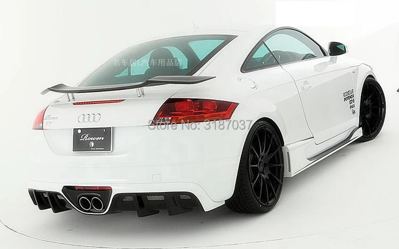 Спойлер для Audi TT TTS TTRS 2 двери sedan GT спортивный из углеродного волокна Задняя