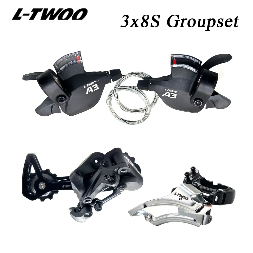 LTWOO новый A3 3X8 24 скоростной переключатель Groupset 8 s рычаг переключения передач