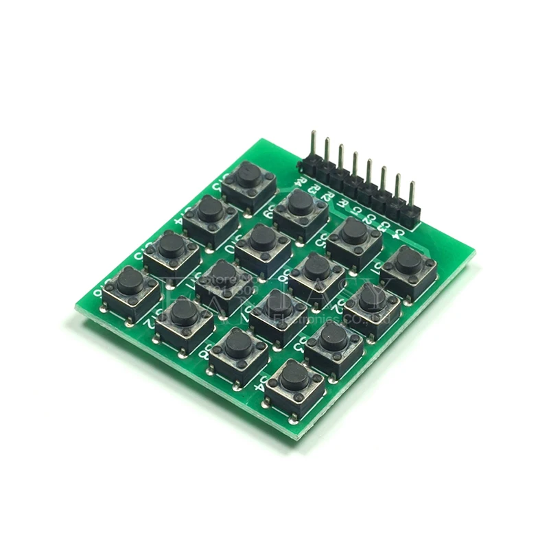 5 шт. 4x4 Матрица 16 клавиатура модуль Кнопка Mcu Новый|mcu module| |