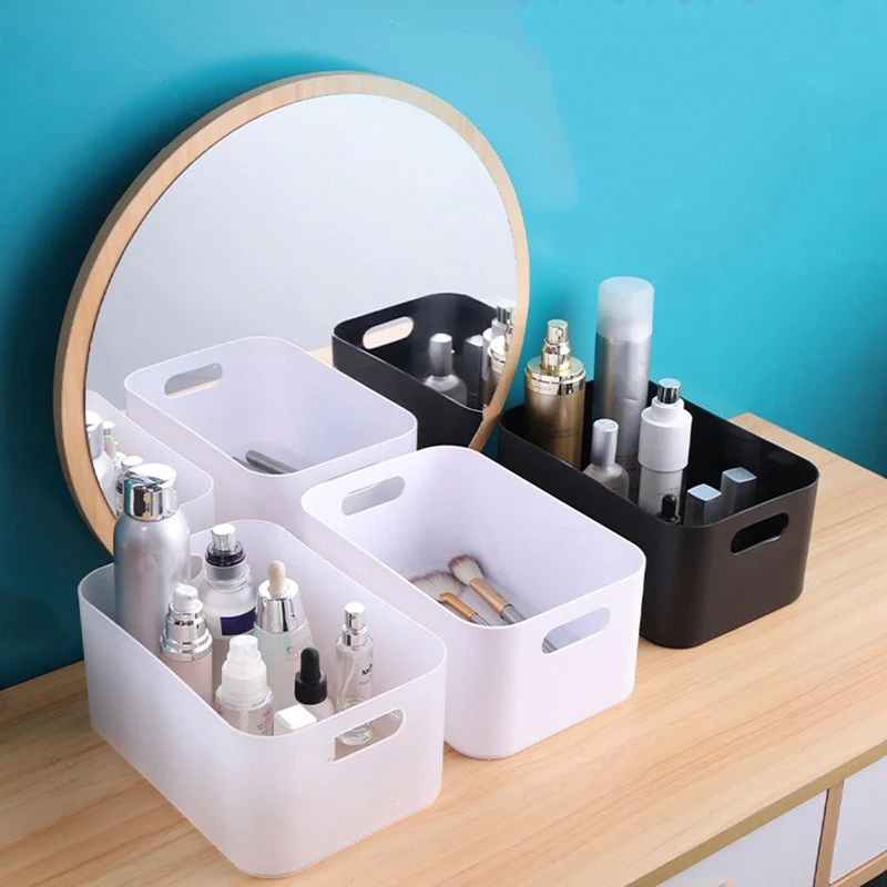 

A Bathroom Container Drawers Home Storage Basket Makeup Organizer Box Kitchen Storage Case Storaging Accessories