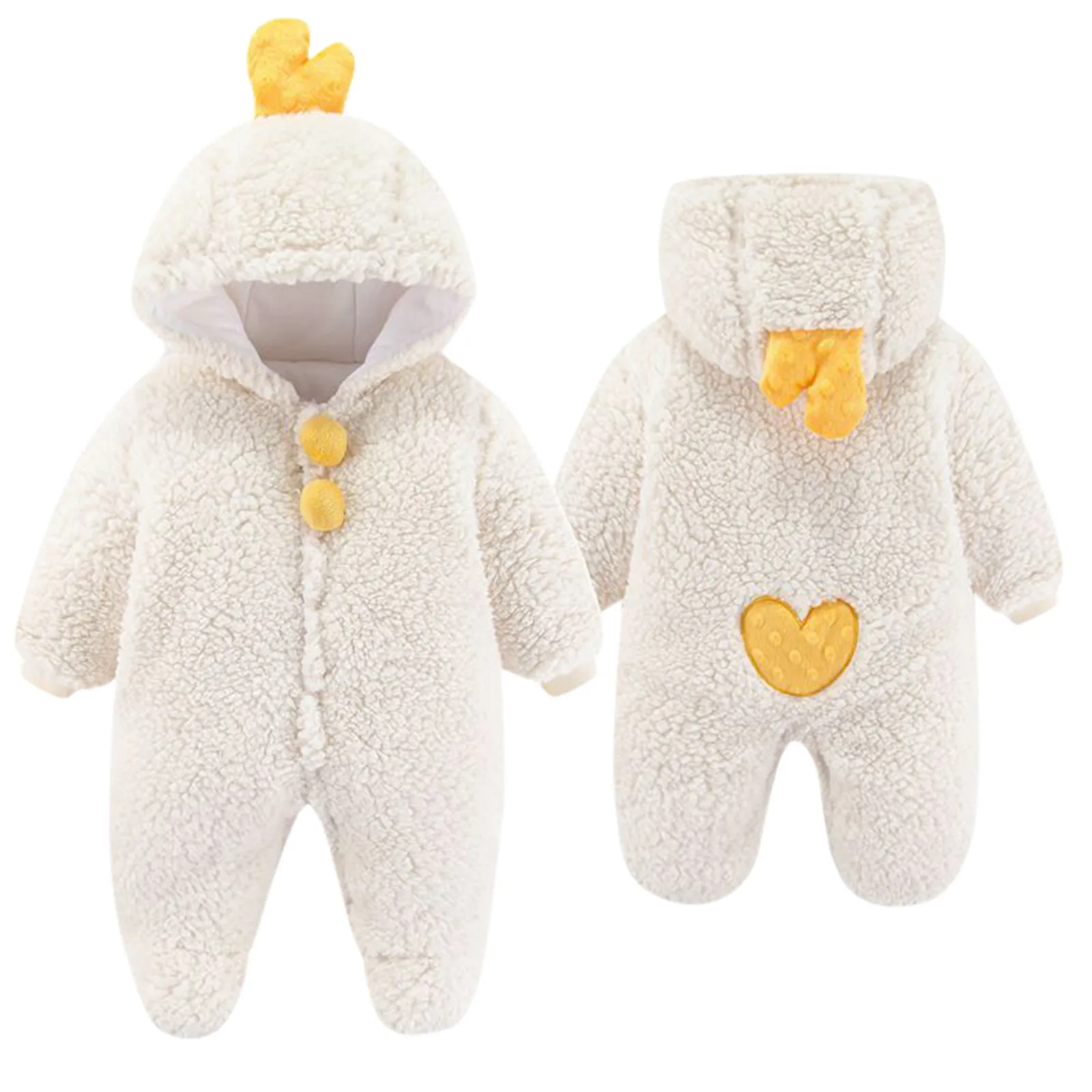 Детский флисовый комбинезон на Возраст 3-12 месяцев | Детская одежда и обувь