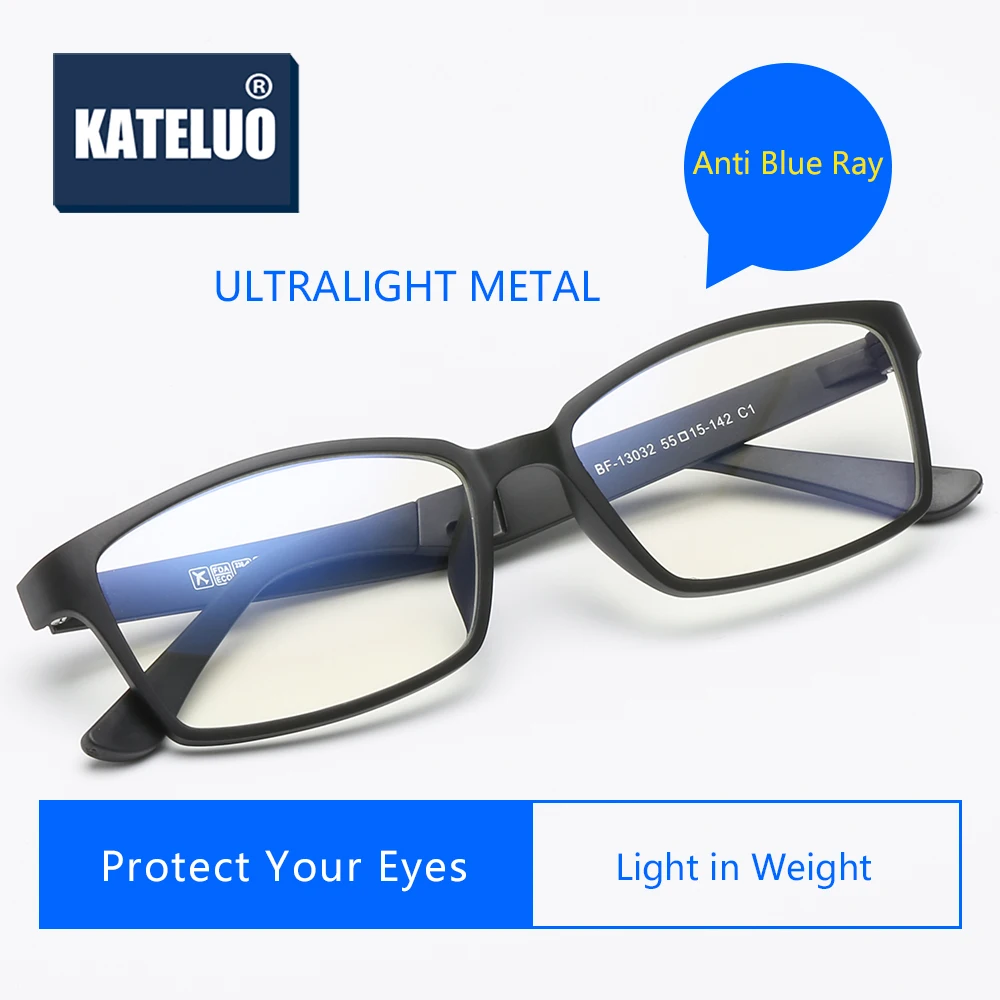 KATELUO унисекс ULTEM(PEI) вольфрамовые фотохромные очки по рецепту оптические в оправе
