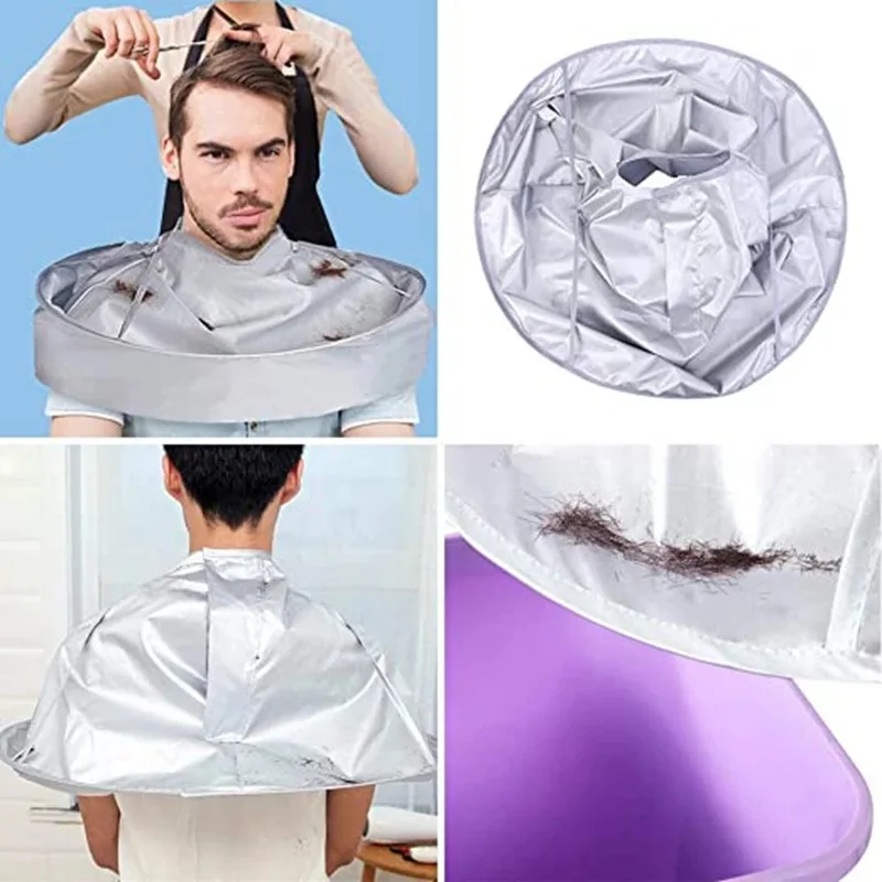 

Creative DIY Apron Hair Cutting Cloak Hair Salon Barber Stylists Umbrella Cape Cutting Cloak Hairdressing Barber Accessories