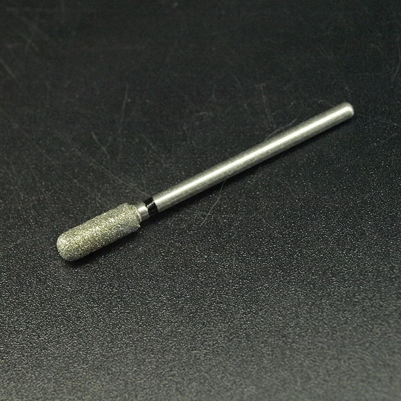 EasyNail~1Pcs Smooth Top Diamond Nail Drill Bit Mill Cutter Nail Files Nail Electric Drill Manicure Device Machine Accessory