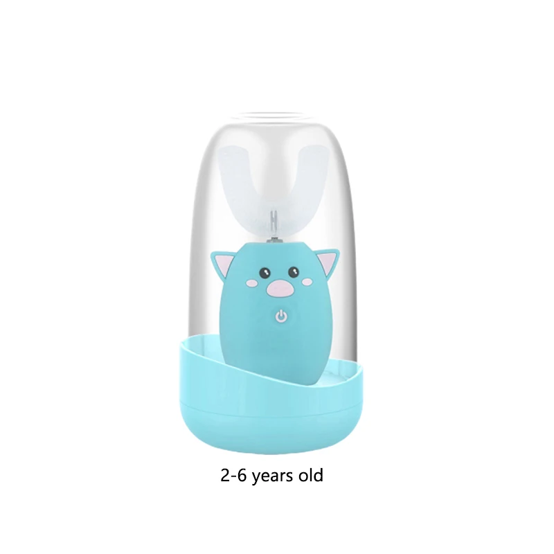

Autocure 2020 Children's Electric Toothbrush Business Gift Manufacturer Birthday Gift Baby Supplies U-Shaped Electric Toothbrush