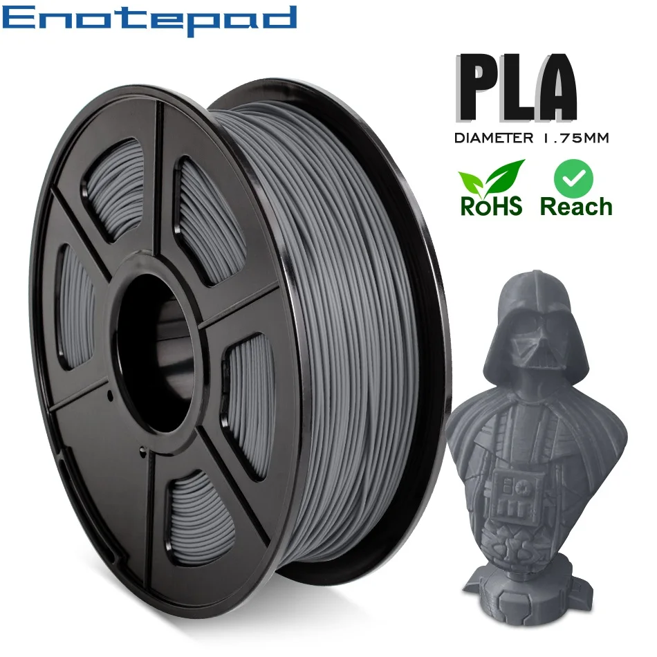 1 кг Enotepad 75 мм PLA 3D с полным цветом для поделок DIY печать низкая усадка Нетоксичная