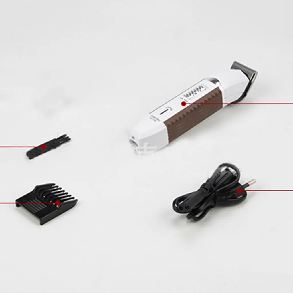 

2020 Metal Professional Hair Clipper Electric Cordless Hair Grooming Home Haircut Hair Cutting Beard Razor Cleaning Machine