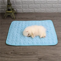 summer pet dog bedding pad cushion carpet mat cat soothing cool soft carpet olfactory dog accessories underpad for small dog cat