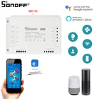 Смарт-переключатель SONOFF R3 с поддержкой Wi-Fi, 4 канала, 10 А, 2200 Вткомплект