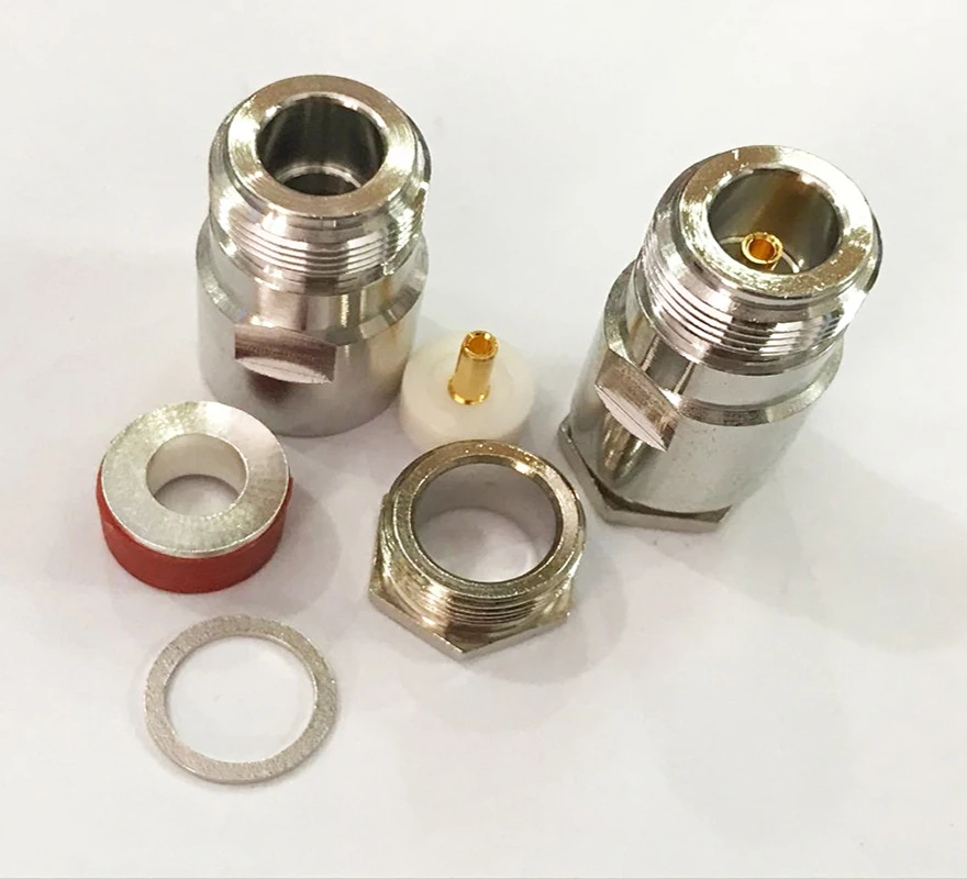 10 шт. гнездовой зажим для коаксиального кабеля RF Coax RG5 RG6 LMR300 5D-FB 50-5 разъем |