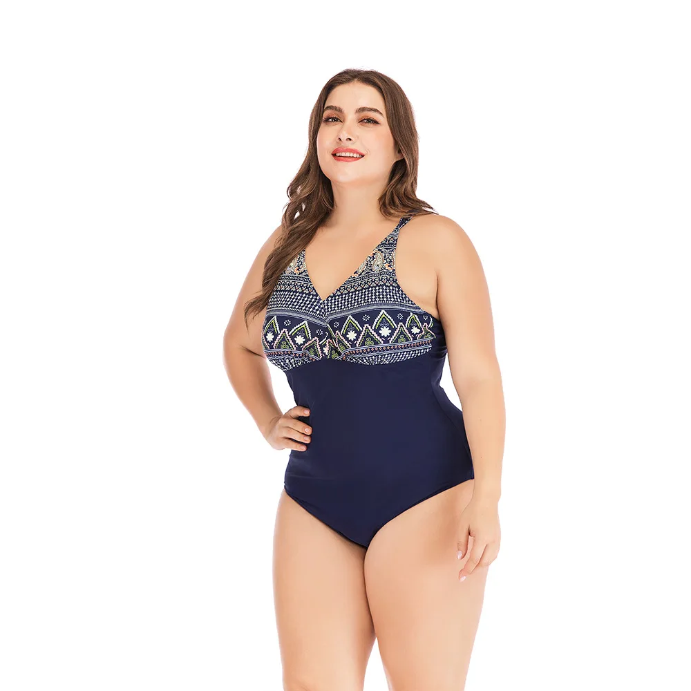 JOYMODE Монокини купальник Maillot Цельный боди большой размер 5XL пляжная одежда женский бразильский купальник винтажный комбинезон