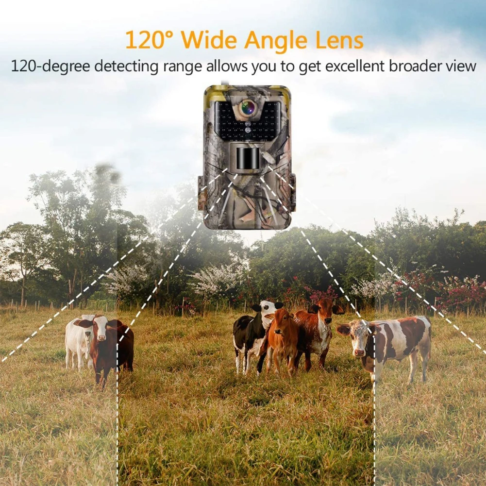 

Portable Wifi Hunting Trail Camera 4K HD Camera Infrared Night Vision Waterproof Camera For Outdoor Wildlife Hunting Tracking