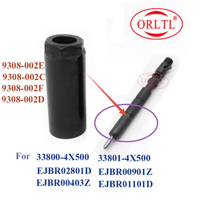 ORLTL Евро 3 / 4 гайка чашки форсунки Common Rail для 33800-4X500 EJBR02801D 33801-4X500 EJBR00901Z EJBR00403Z EJBR01101D и др.