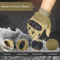 tactical hard knuckle finger gloves mens army military combat hunting shooting airsoft paintball police duty mountaineering glo