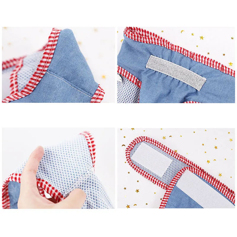 Прочные джинсовые подгузники для домашних животных моющиеся в стиральной машине