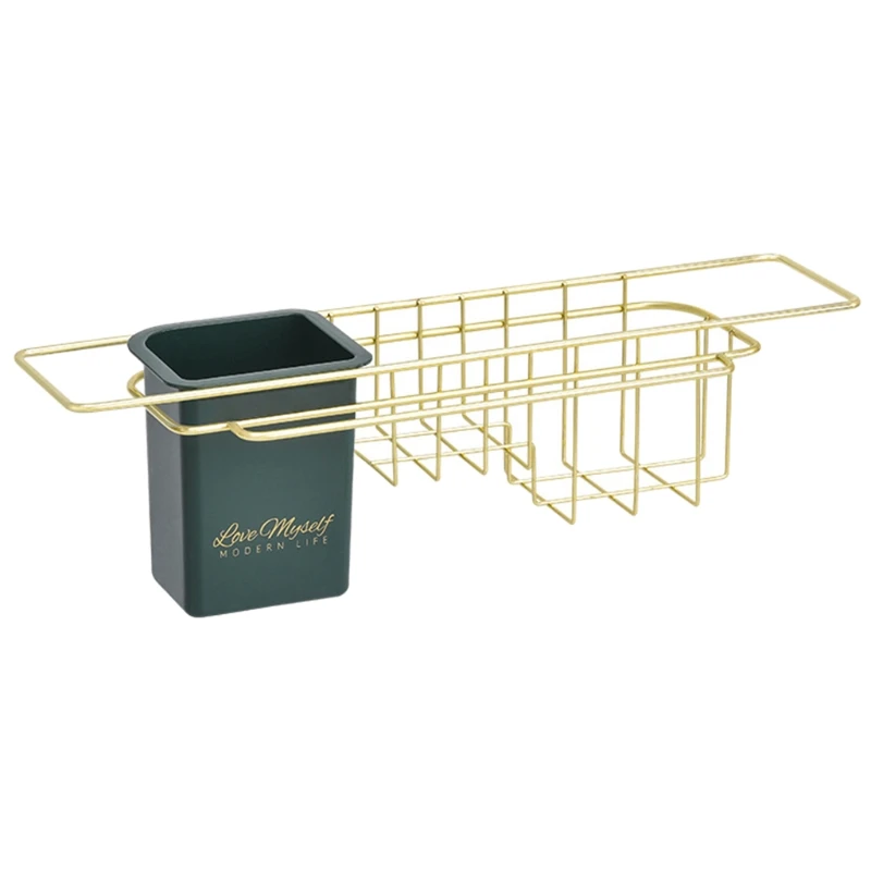 

Kitchen Sink drain rack Soap Sponge Storage Shelf Organizer Holder Bathroom Cleaning tool storage drain