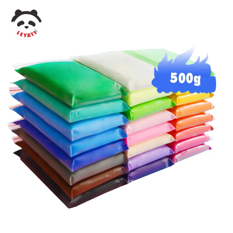 Светлая Волшебная глина мягкая и эластичная 36 цветов | Игрушки хобби