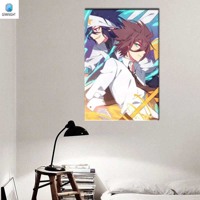 

Diy painting by numbers modular pictures Aotu World painting by numbers anime poster coloring by number oil painting