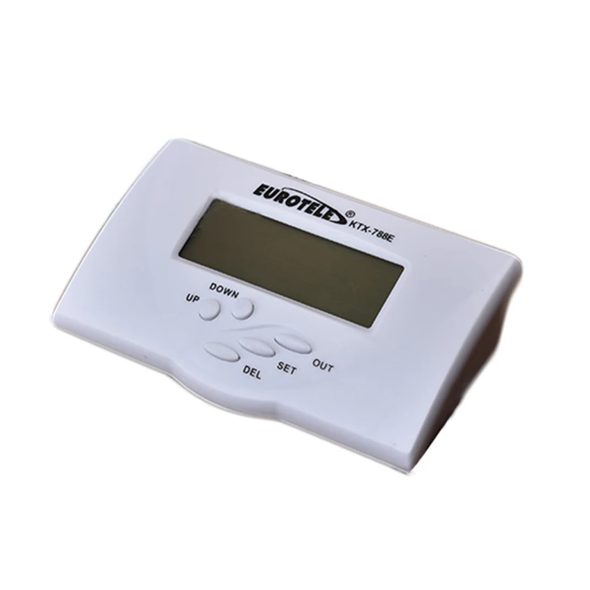 

Caller ID Box with Adjustable LCD Brightness, FSK/DTMF/ETSE System, Caller ID Phone Box Caller ID Display for Landline Telephone