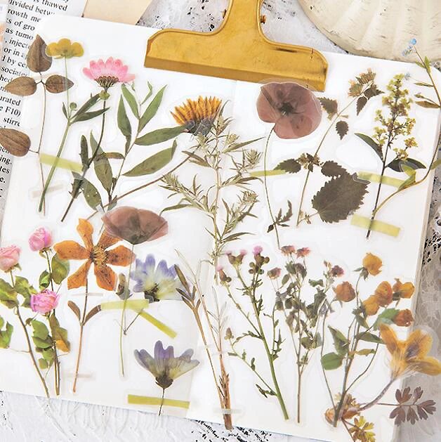 

40pcs/lot Creative Abnormity Flower Shape Pattern Sticker Decoration Diary Album Stationery Stickers Supplies(ss-530)