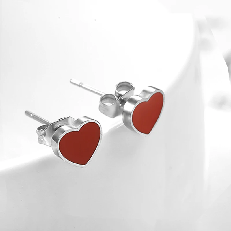 Модные корейские серьги в форме сердца звезды 2018 ювелирные изделия из