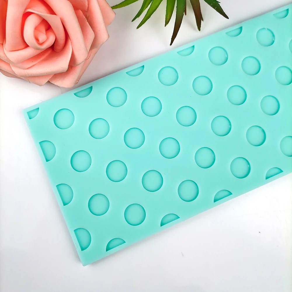 Кружевной коврик PRZY силиконовая форма для мыла Фатима любовь горошек снежинка